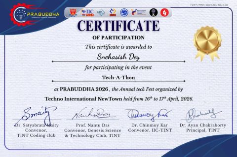 Python with Django training certificate